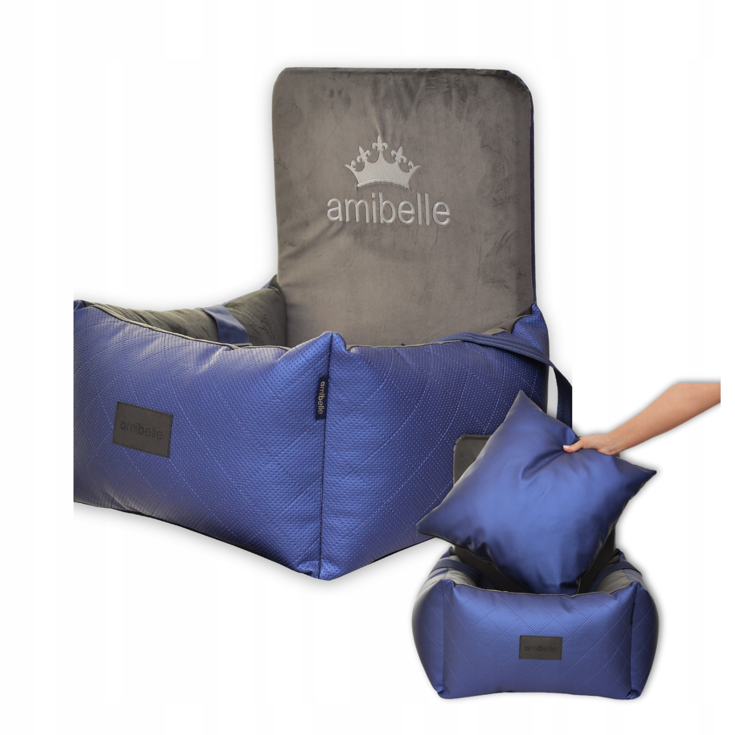 Levně Autosedačka Přepravka Poslání pro psa kočku Bezpečný v autě