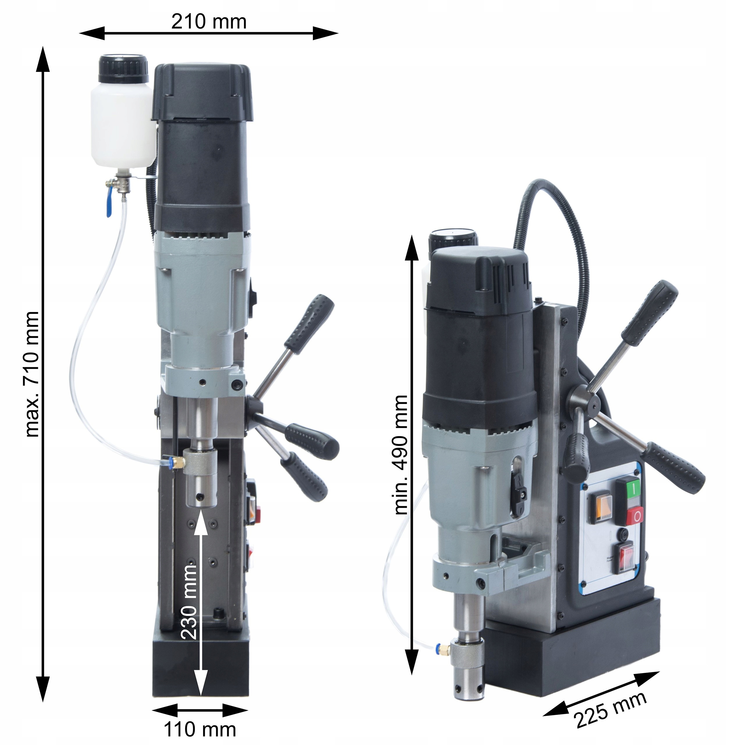 WIERTARKA GWINCIARKA MAGNETYCZNA MAGNUM HGMD32-60 Kod producenta U W HGMD32-60