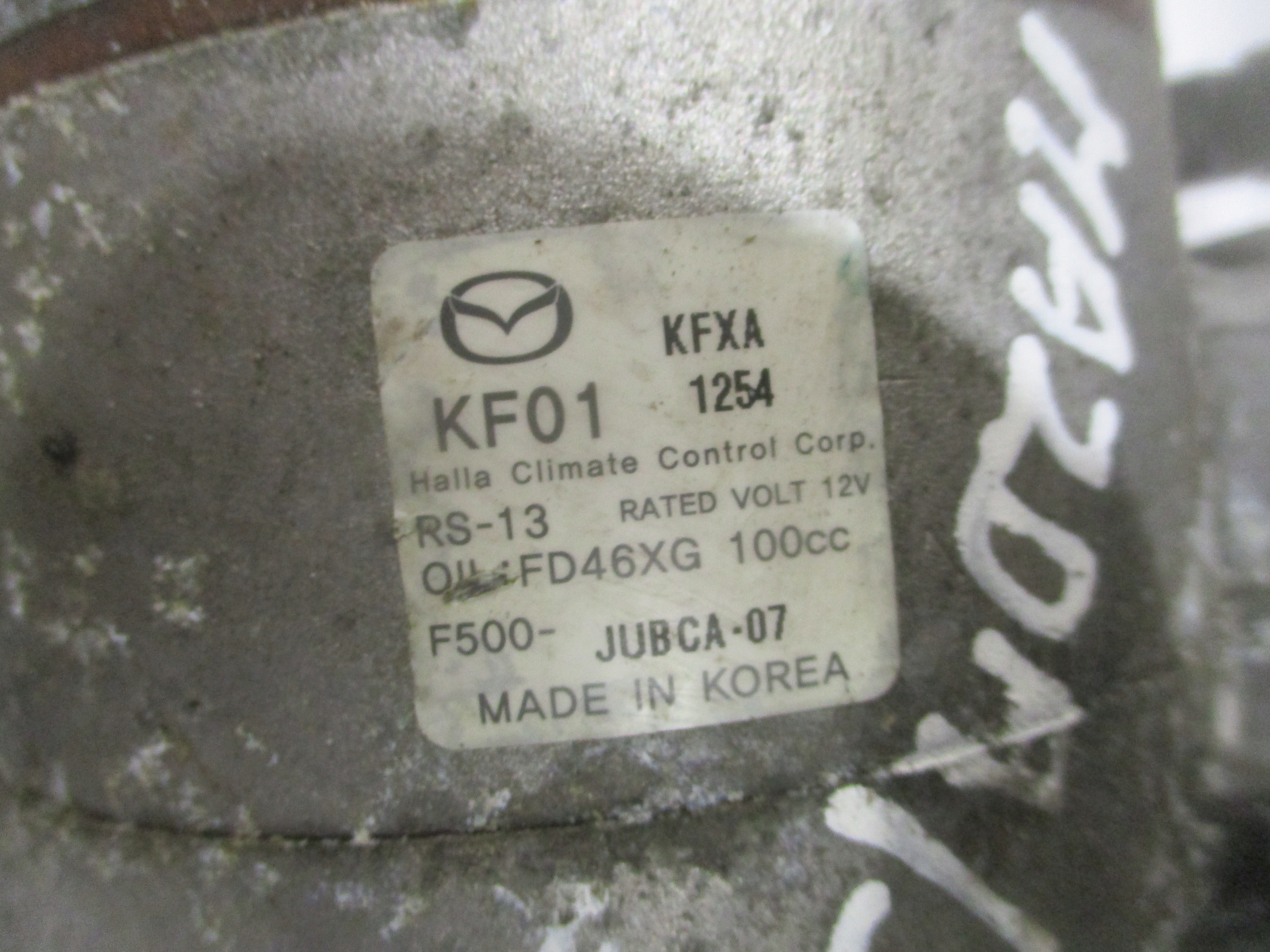 6 2.2 16r 150KM компрессор кондиционера F500-JUBCA-07