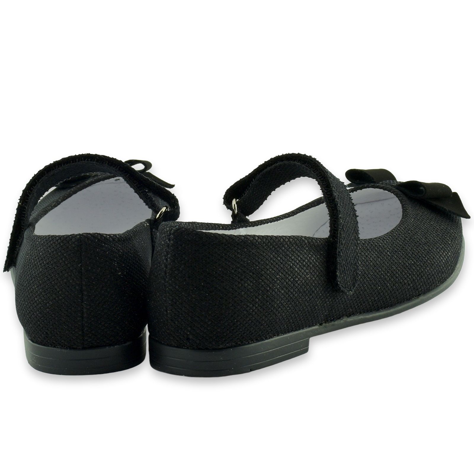 Czarne balerinki dla dziewczynki kokardka r.28 Płeć dziewczynki