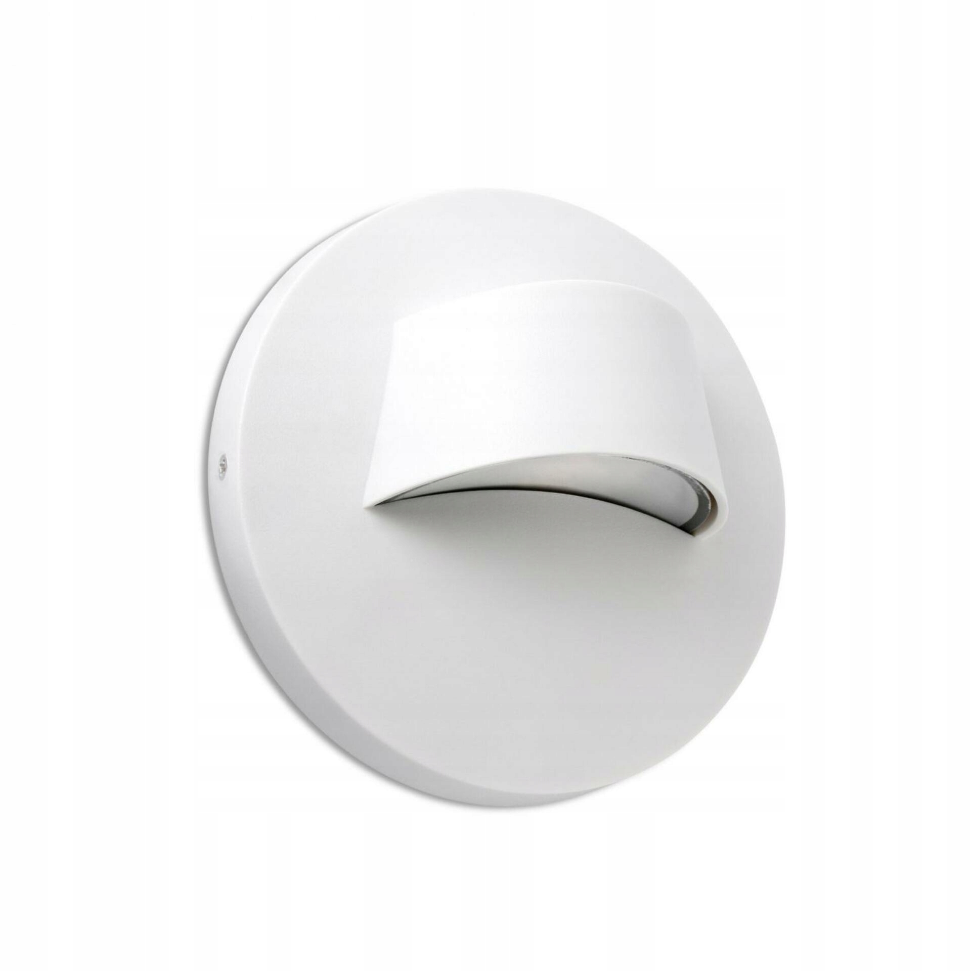 Faro Brow biela nástenná Led lampa, IP44, 3W, 3000K, 120mm