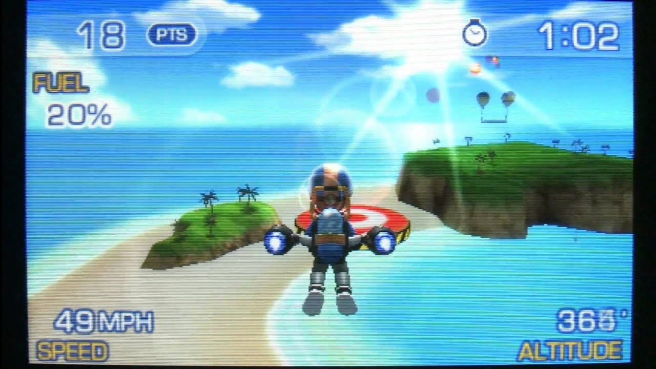 3DS PilotWings Resort / ZRĘCZNOŚCIOWE Tematyka zręcznościowe