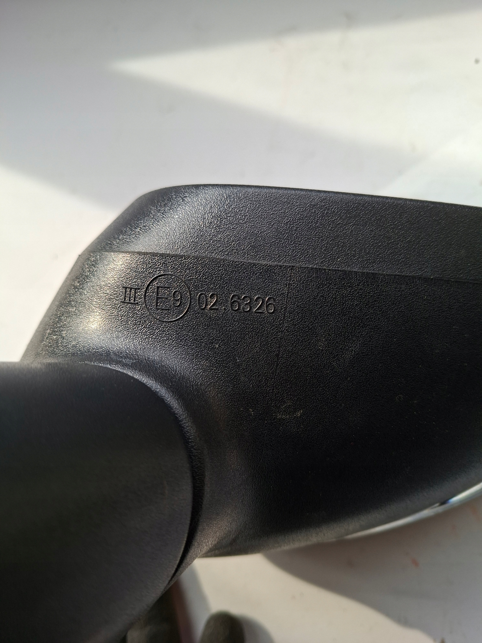 mirror exterior right FORD FIESTA MK6 6 PIN E9026326