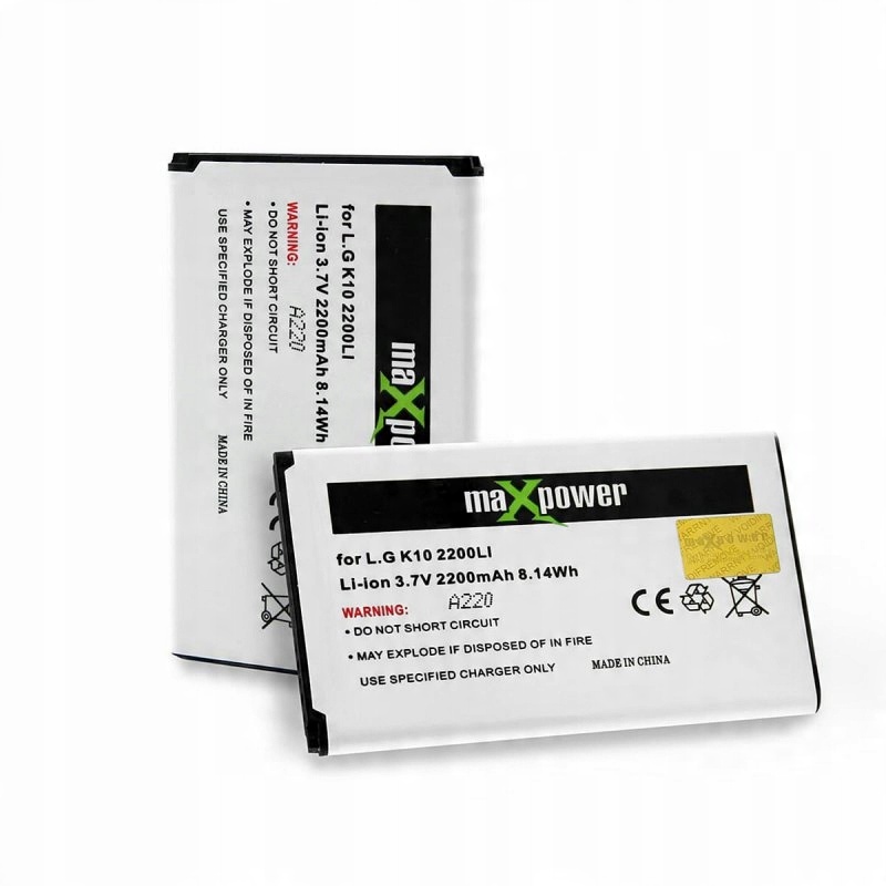 

Bateria Maxpower do Lg K7/K8 litowo-jonowa 2150 mA