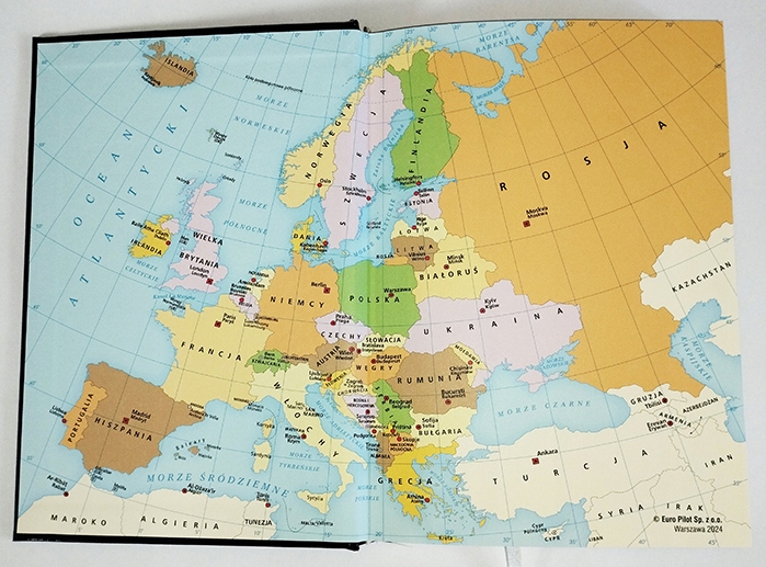 Kalendarz 2025 dzienny A5 personalizowany grawerem laserowym Rozmiar A5
