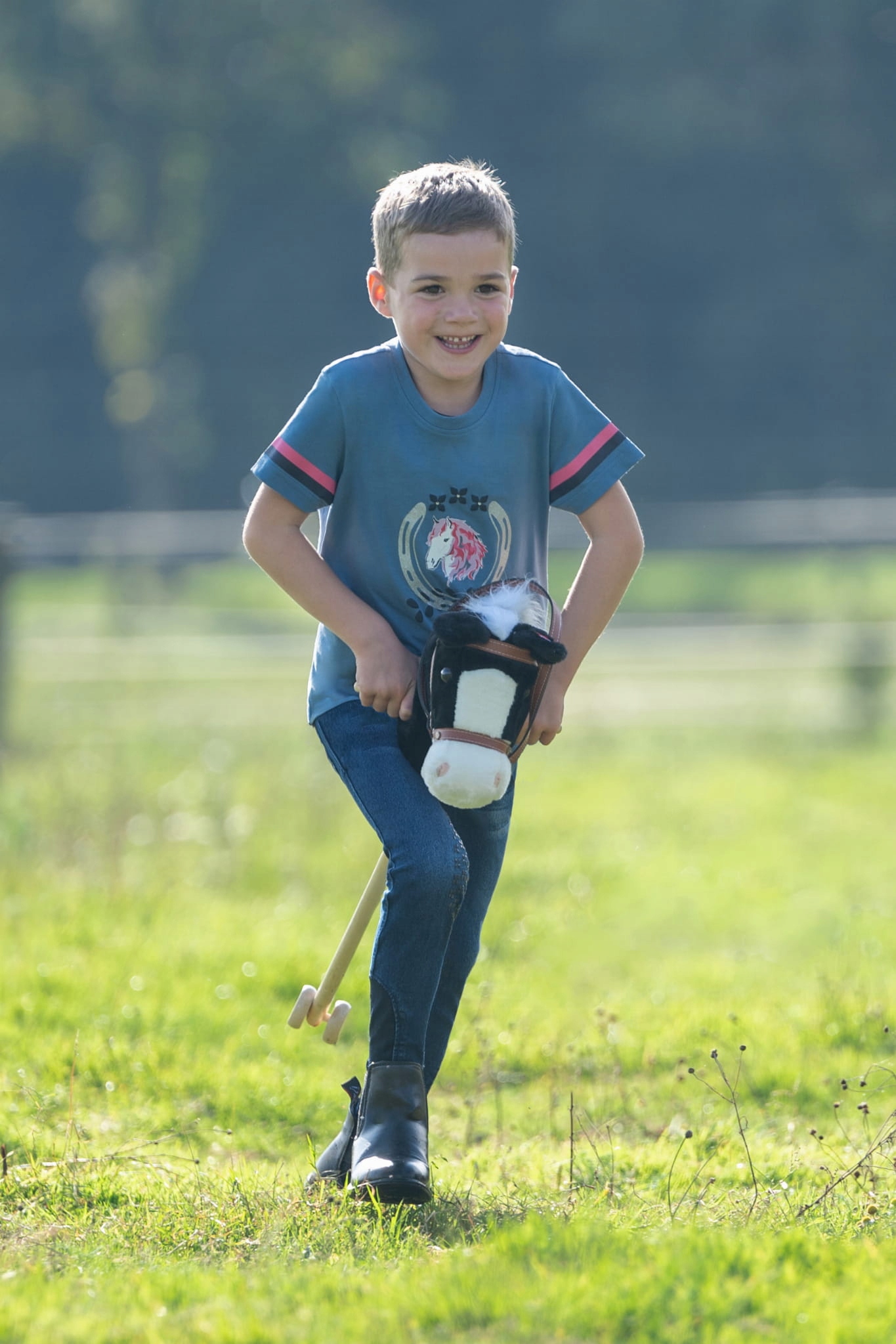 Hkm Koszulka dziecięca T-Shirt Aymee rauchblau 122-128cm