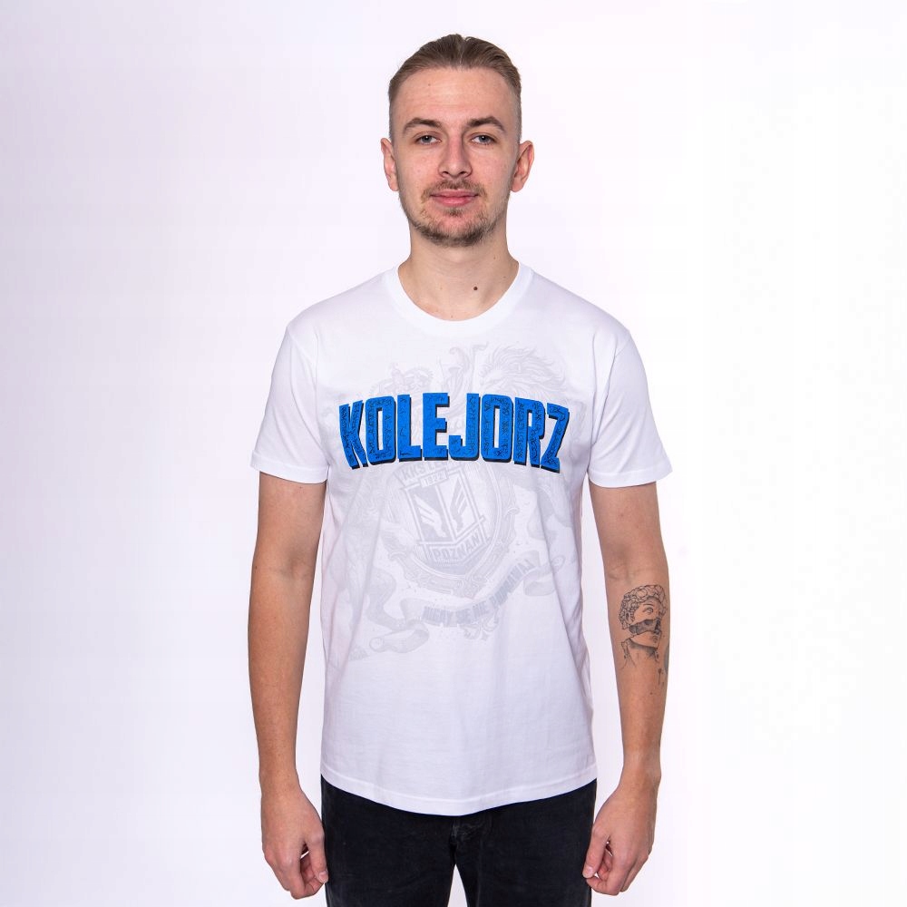 Koszulka Lech Poznań Lwy Biała r. XL