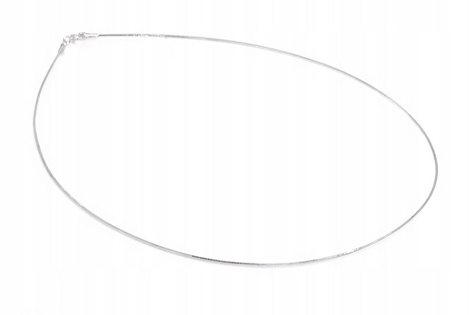 Jemný stříbrný náhrdelník kolie s rhodiováním Ag 925 N/KOLIA/16