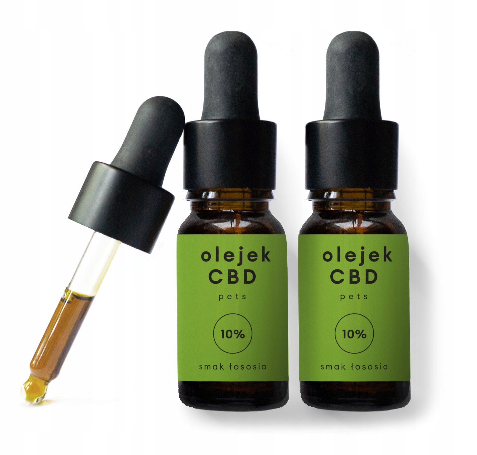 Levně Cbd olej 10% pro zvířata 2 x 10 ml Full Spectrum Pes Kočka Bez Thc