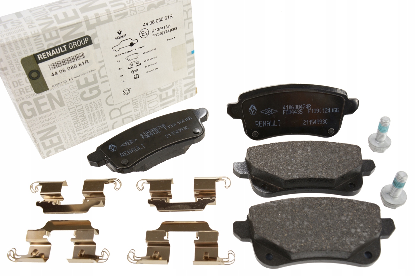 4406 080 - КОЛОДКИ ЗАДНИЕ TALISMAN ESPACE V 440608061R 410608474R