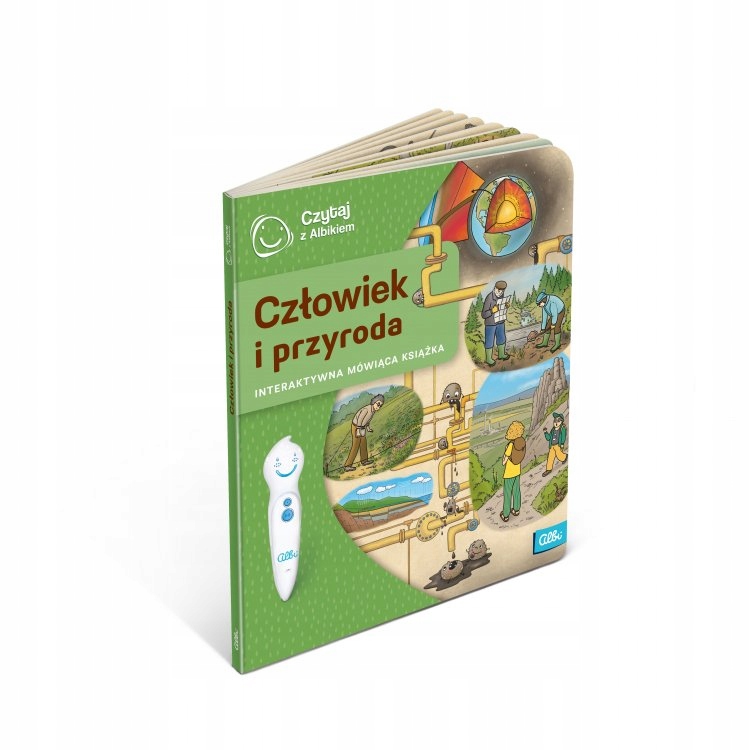 CZYTAJ Z ALBIKIEM - CZŁOWIEK I PRZYRODA - INTERAKTYWNA MÓWIĄCA KSIĄŻKA ISBN 9788395423987
