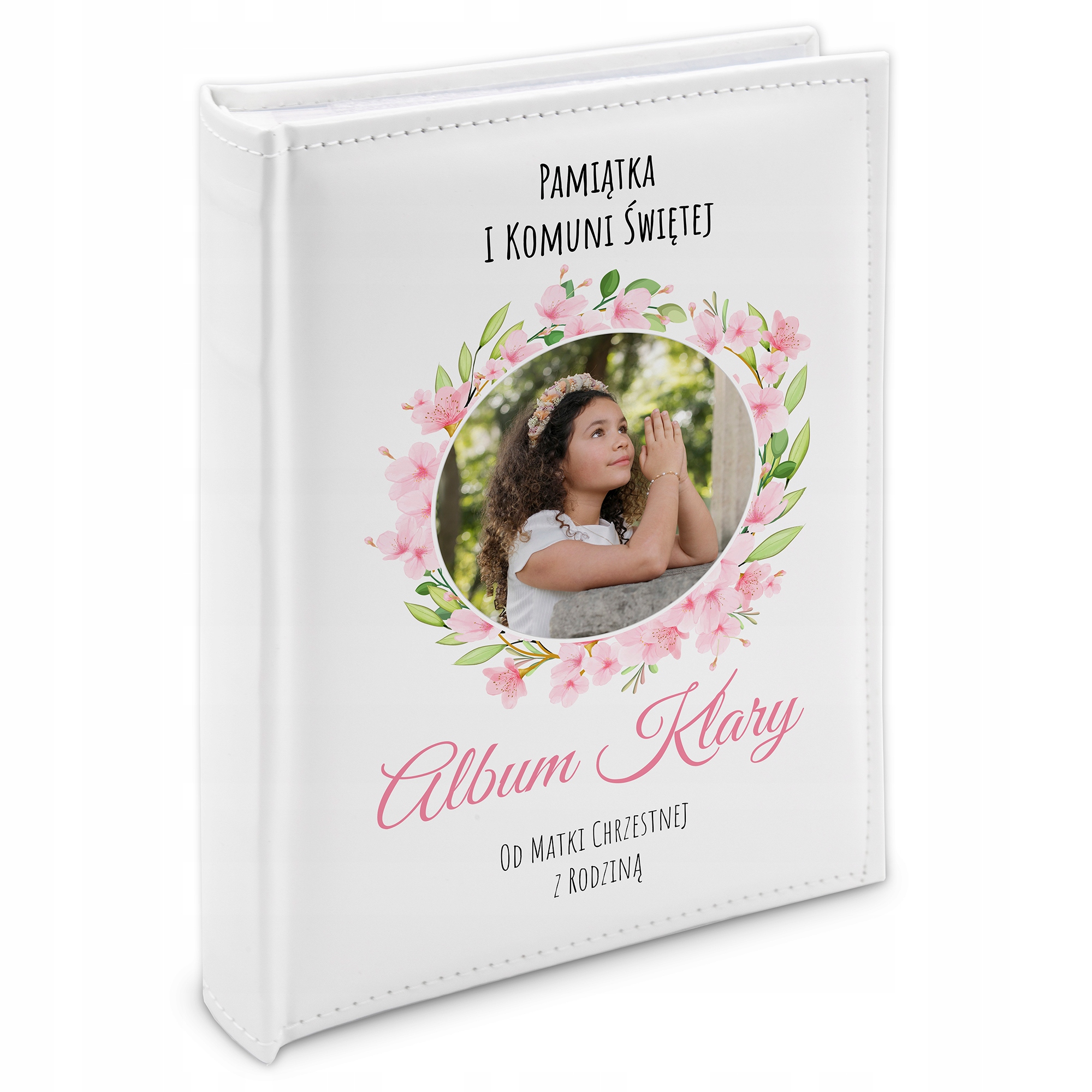 

Album Pamiątka Komunii Świętej Imię Od Chrzestnej