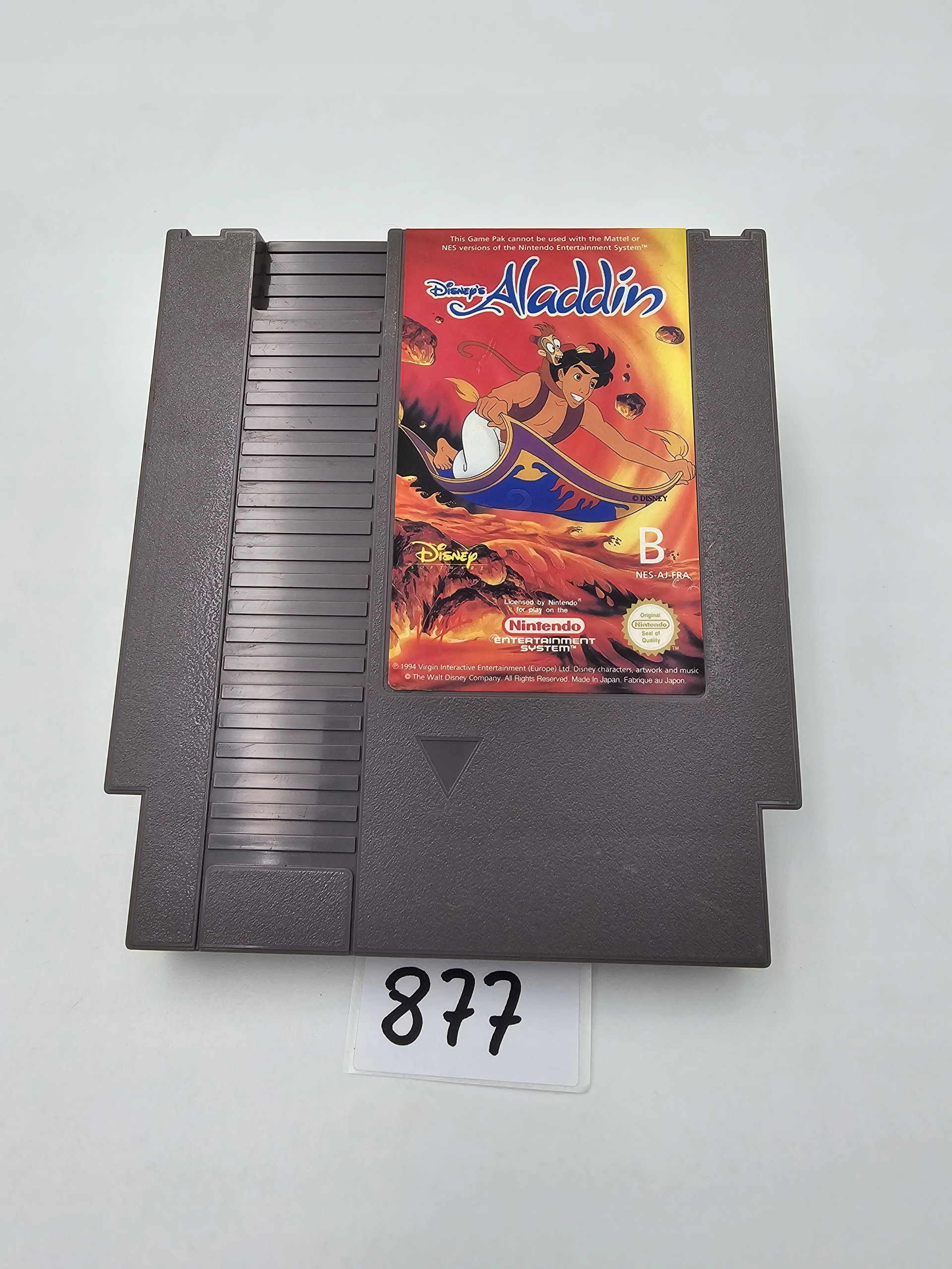NINTENDO NES ALADDIN ORYGINAŁ Tematyka gry akcji