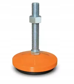 Lakovaná vyrovnávací patka 100 mm, šroub M20x100