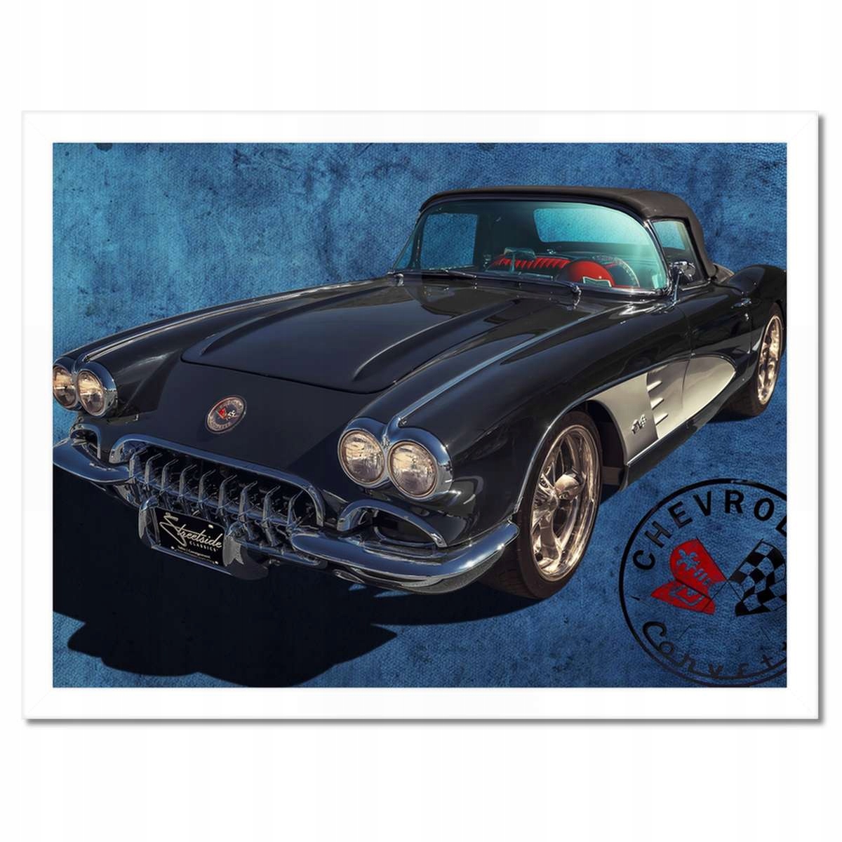Plakáty v rámu 40x30 Chevrolet Corvette C1