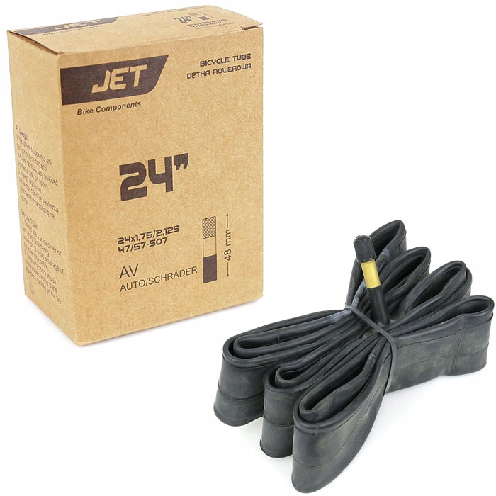 Dętka Jet 24"x1,75/2,125 47/54-507 AV-48mm D203