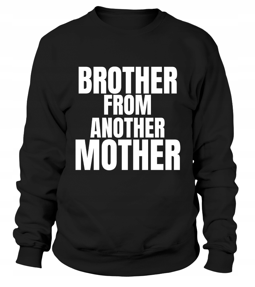 Pánská Mikina Brother From Another Mother Xs Černá pro muže, muže a muže