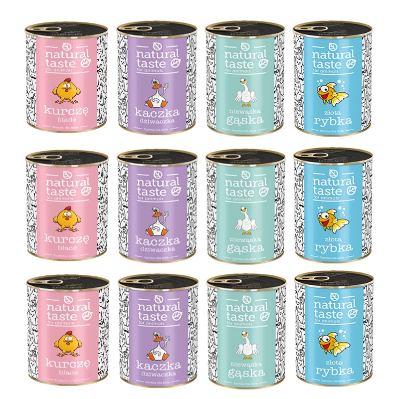 Levně Dolina Noteci Natural Taste MIX 12x400g