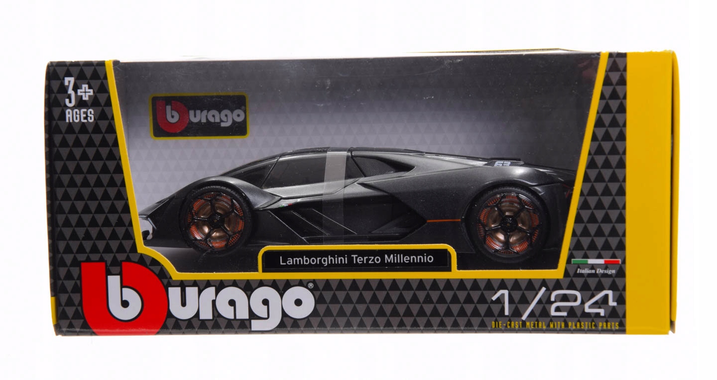 BURAGO 1:24 LAMBORGHINI TERZO MODEL METAL