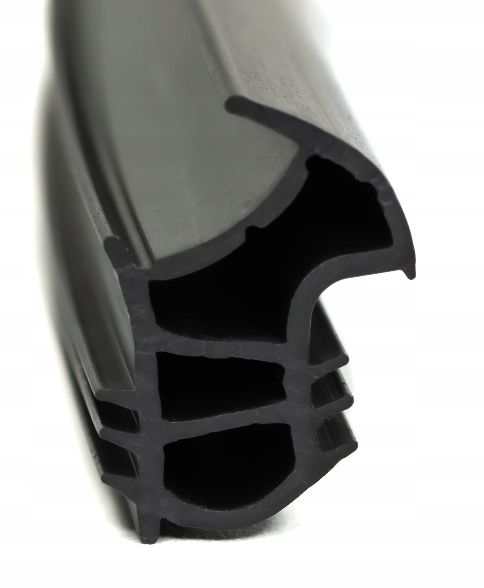 USZCZELKA DO DRZWI METALOWYCH OŚCIEŻNICA PRÓG STALOWE GERDA ITD CZARNA 6 mb