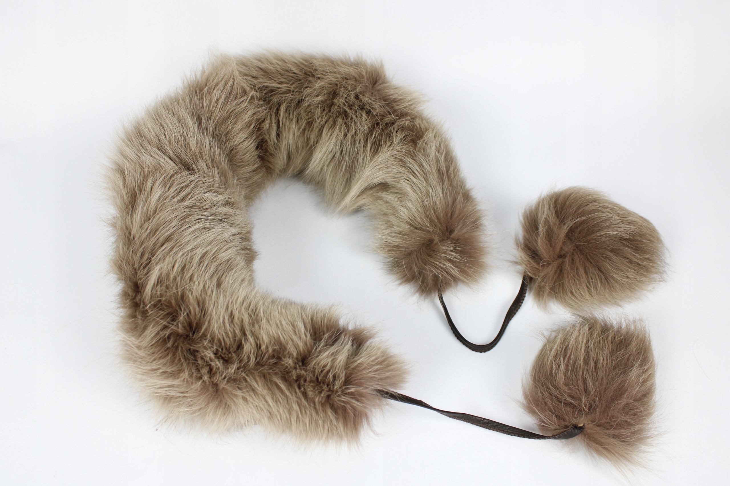 Kołnierz z lisa puszysty 100%NATURALNY Marka inna