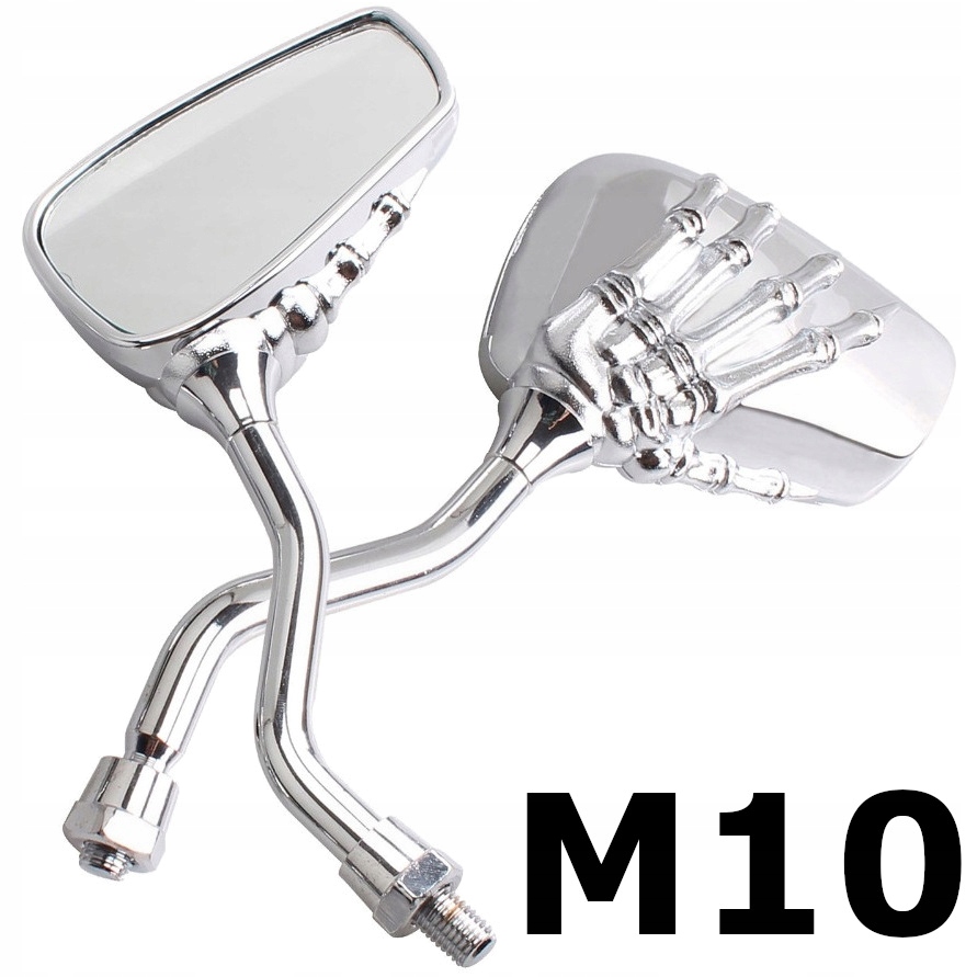 Lusterka Motocyklowe Tuningowe Wsteczne 8mm 10mm Yamaha XV Virago Drag Star