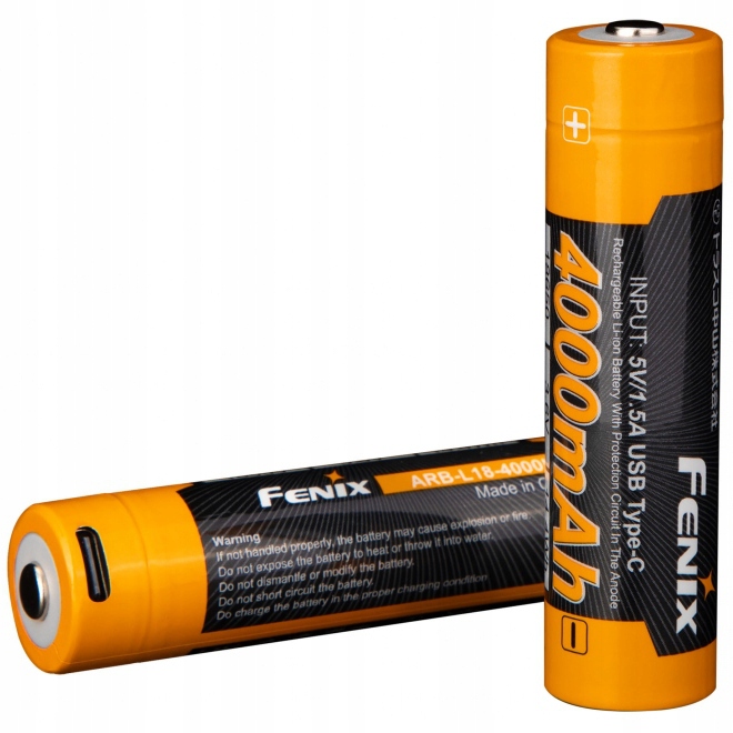 Fenix Akumulátor ARB-L18 18650 4000mAh 3,6V ARB-L18-4000U