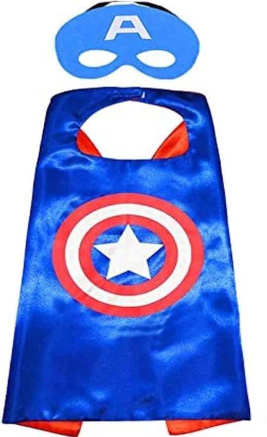 Peleryna "KAPITAN AMERYKA" + Maska i bransoletka Kostium strój Przebranie
