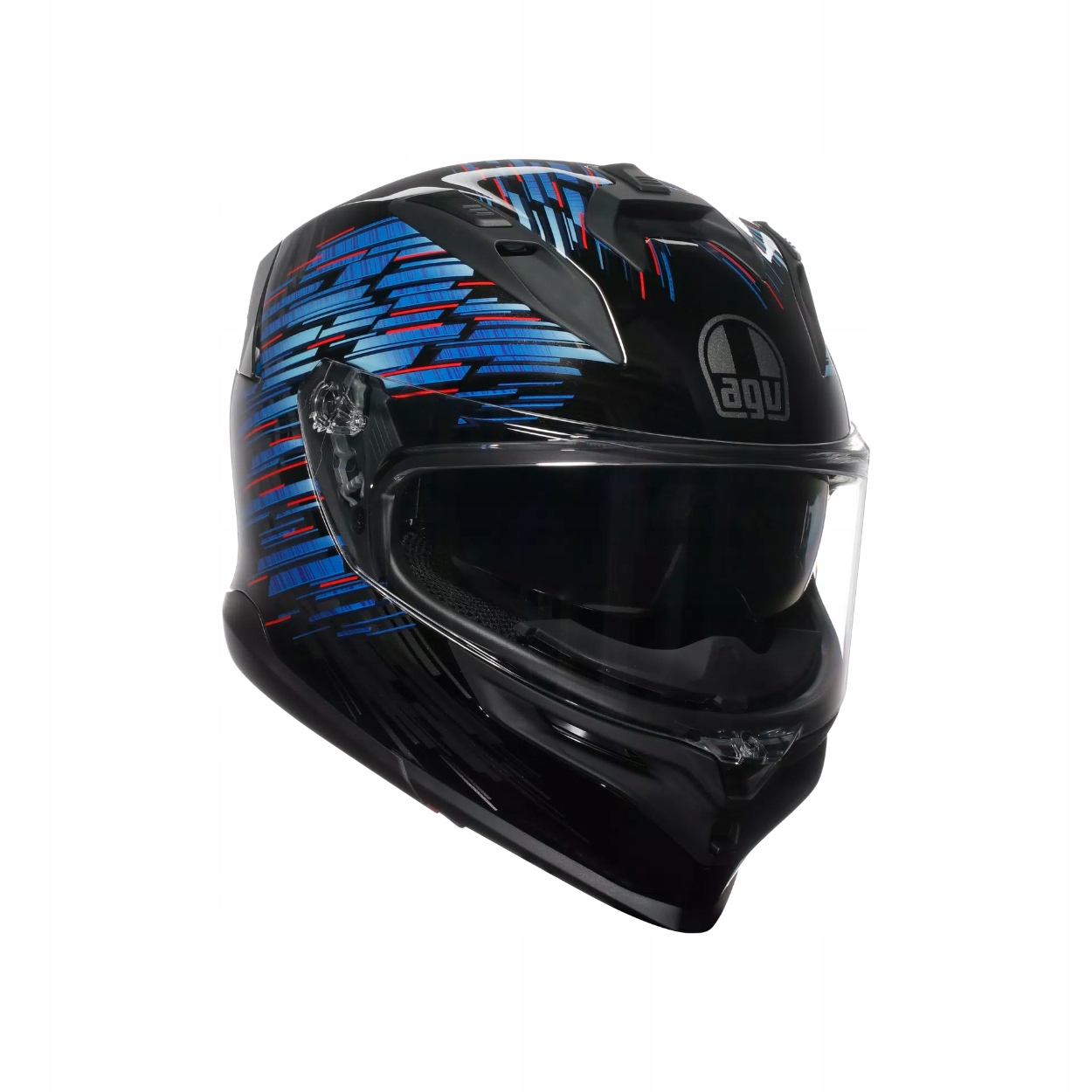 Integrálna prilba Agv K7 Genisys Matt čierna/modrá/šedá M