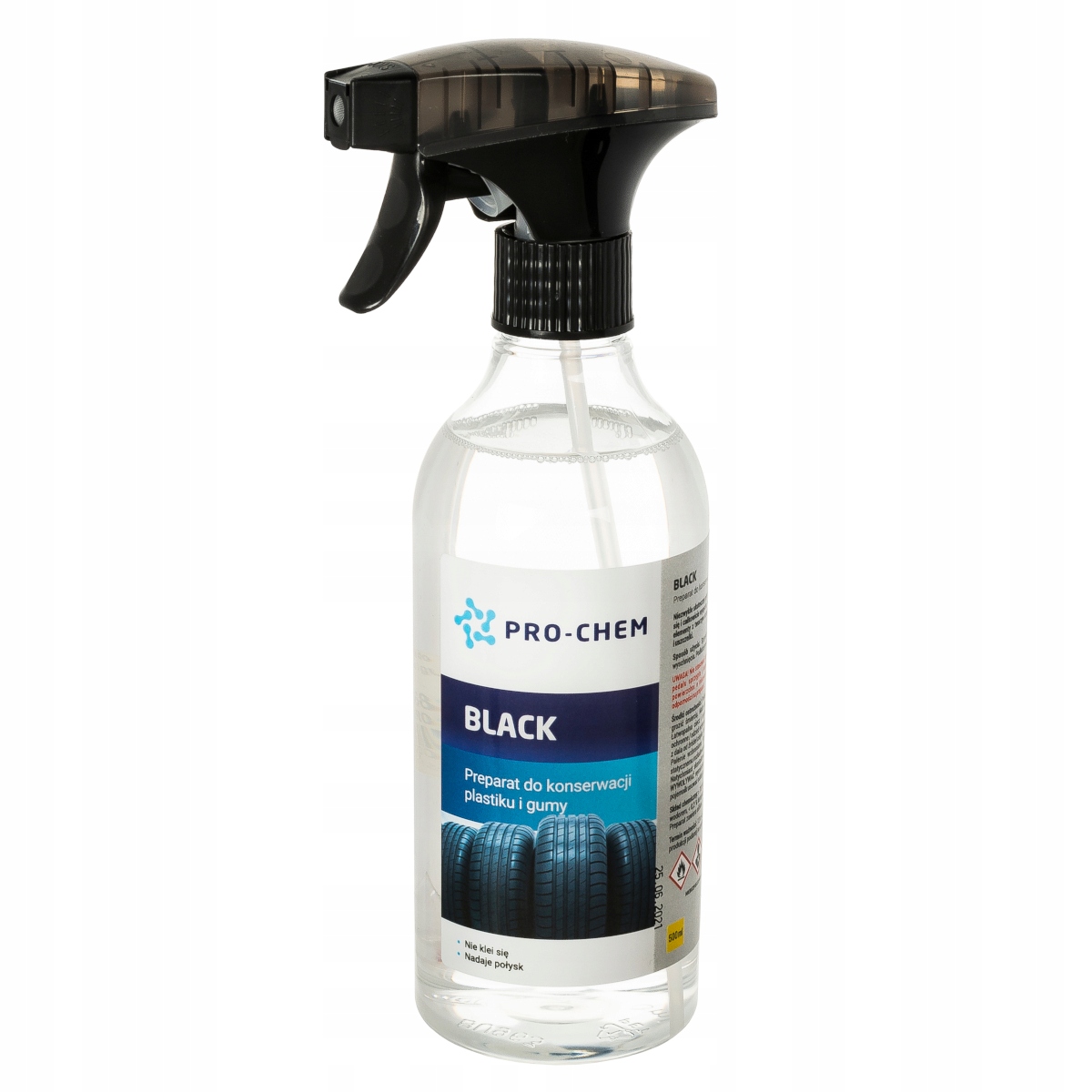 

Pro-chem Black 500ml czyszczenie gumy i plastiku