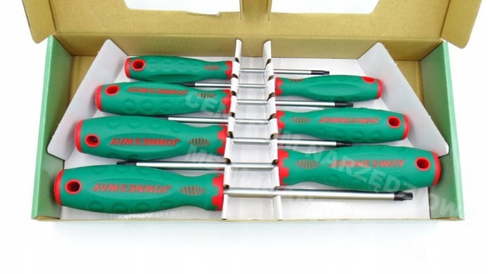 

Wkrętaki Torx T10-T40 7szt. D71T107S Jonnesway