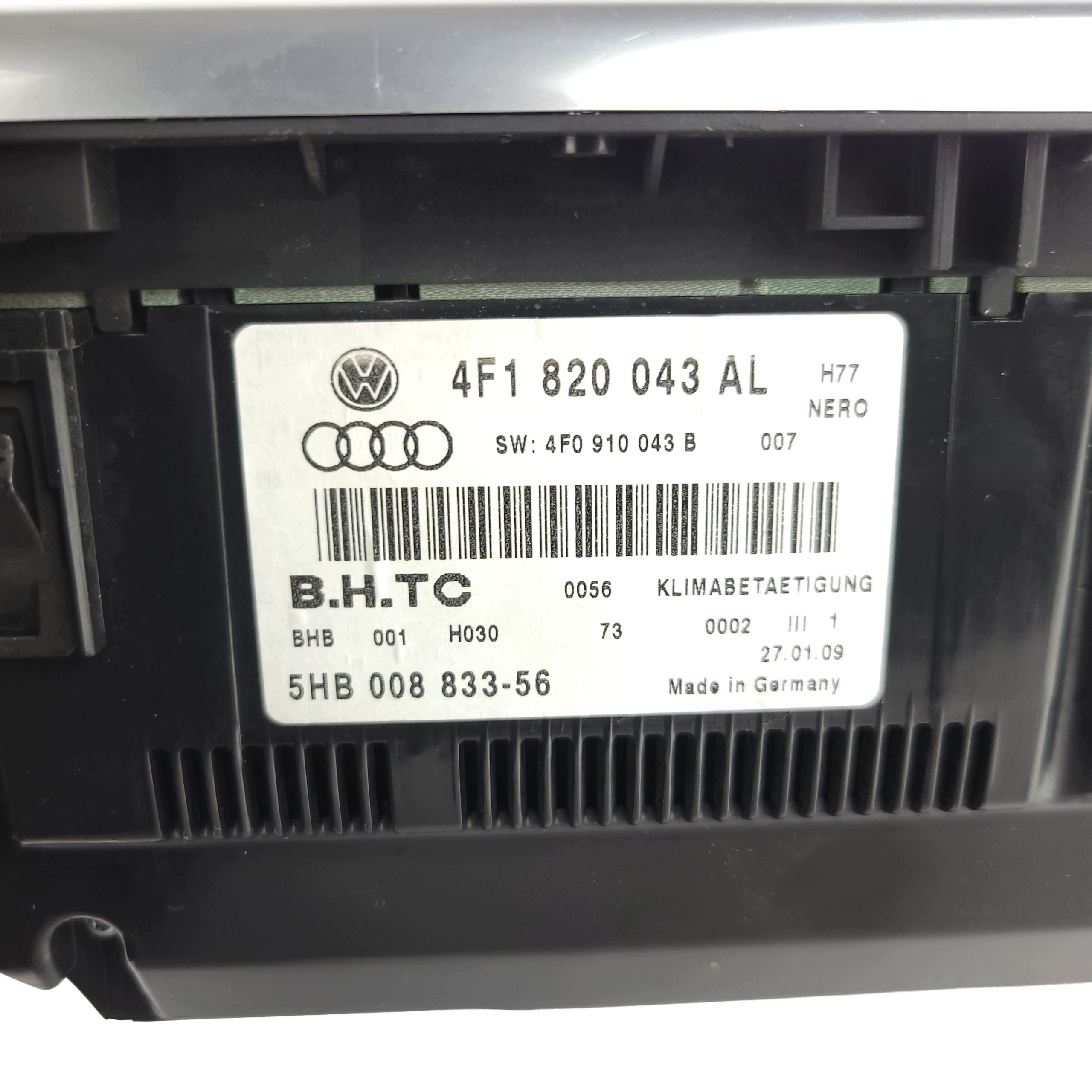 AUDI A6 C6 LIFT Unite commande clima Bouches buses 4F1820043AL EUROPA