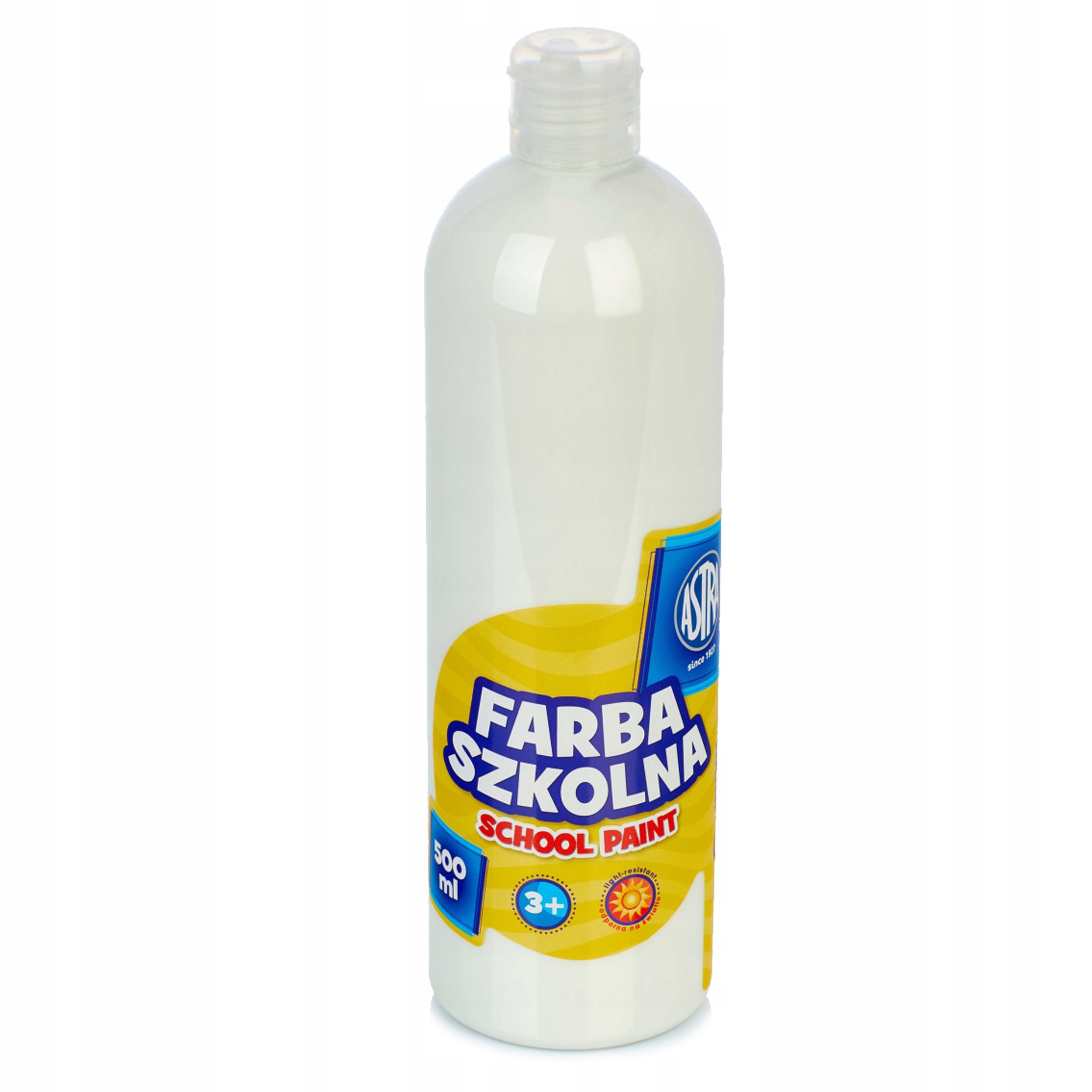 

Farba Plakatowa Szkolna Astra 500 ml Biała