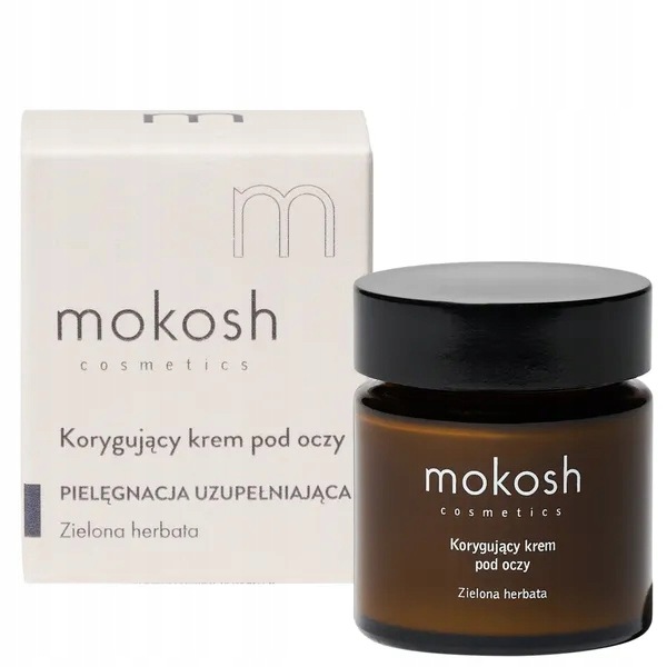 Mokosh, korekční krém pod oči, zelený čaj, 30 ml