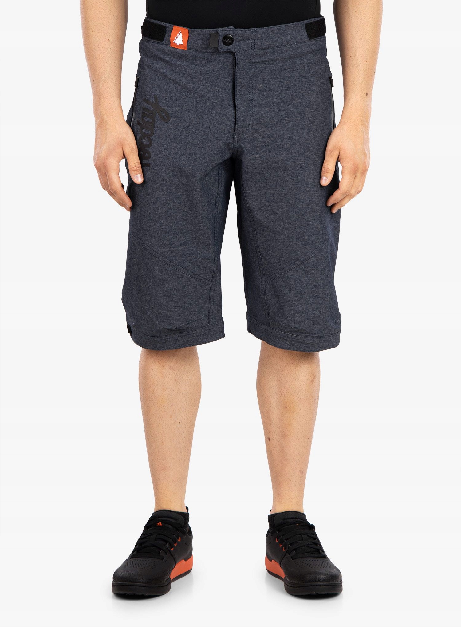 Cyklistické Kraťasy Rocday Roc modrá melanžová velikost S