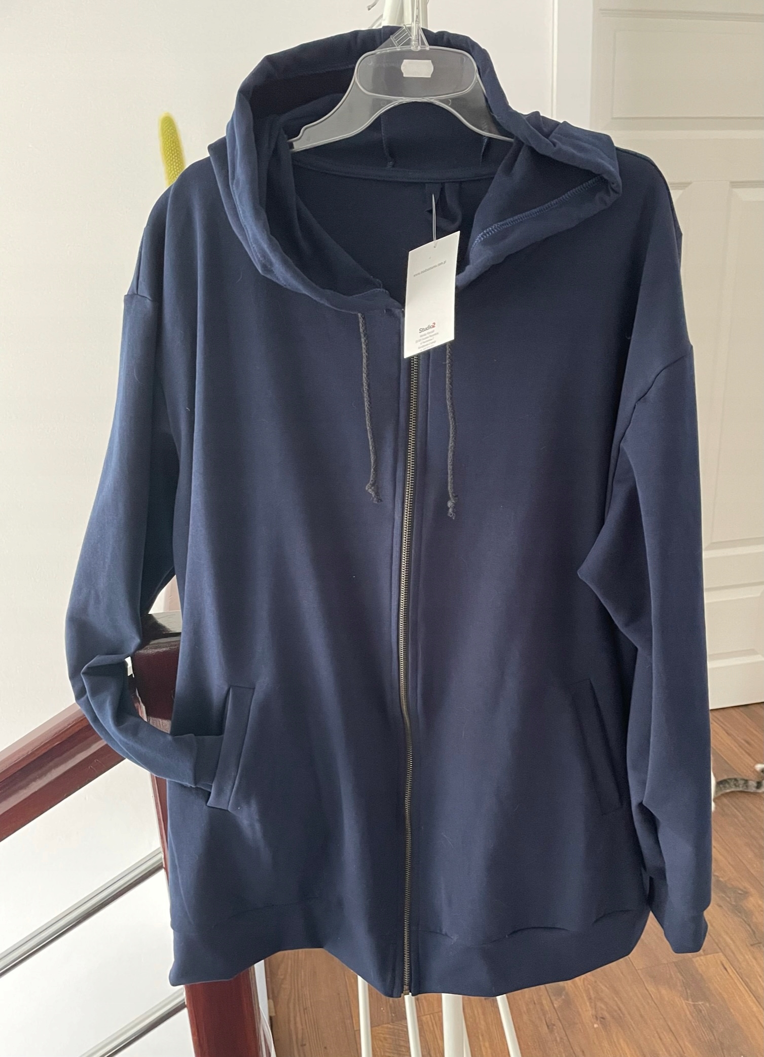 Mikina Na Zip Polska maxi+size Nová vel 52/54