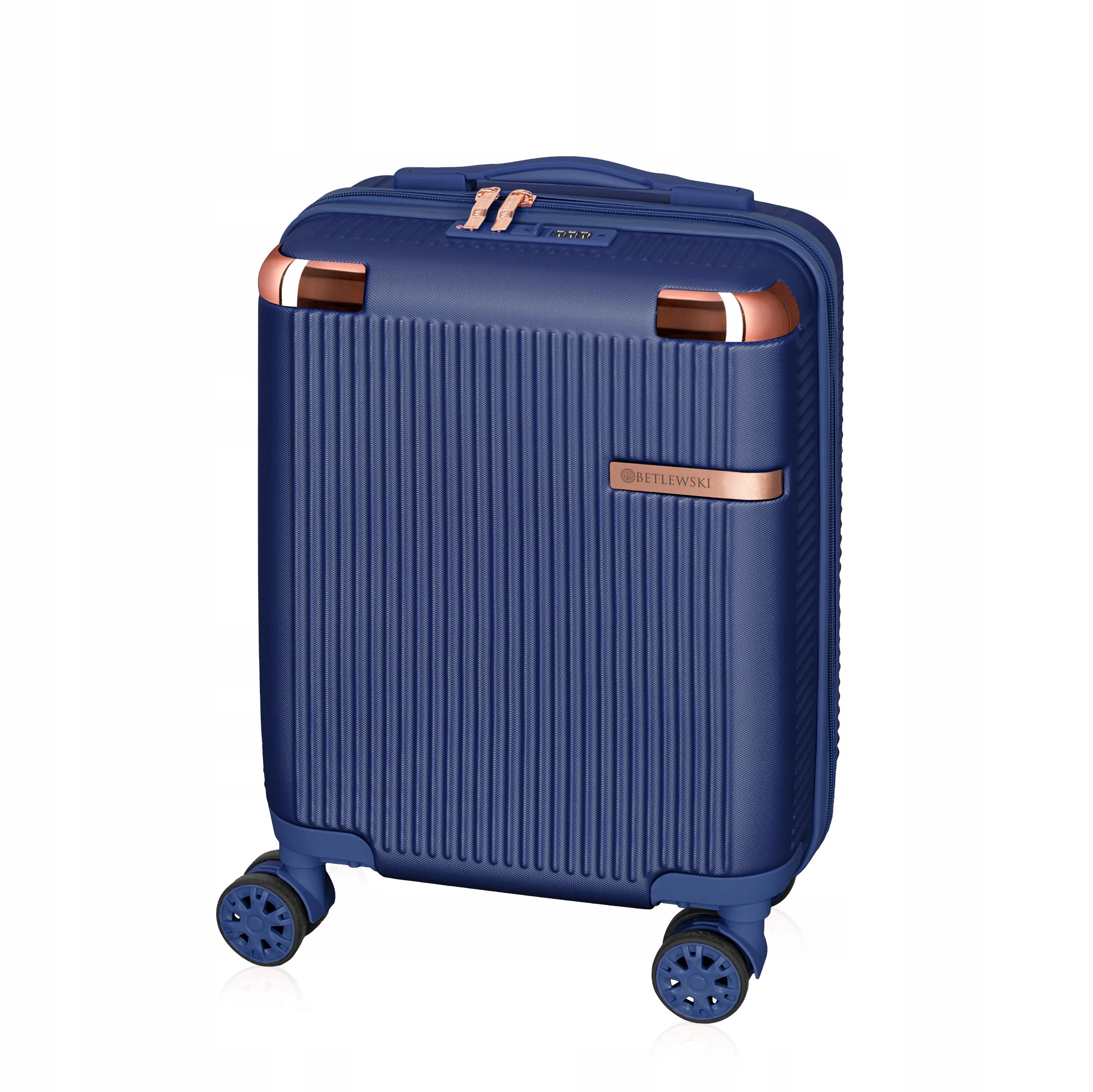 Malý kabinový kufr Xs Betlewski Lehký Cestovní Abs se zámkem na kód
