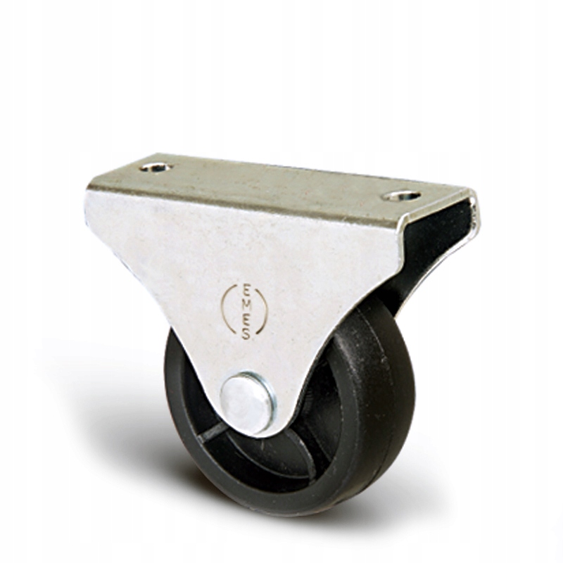 

Koło stałe z płytą 28mm/15kg czarne