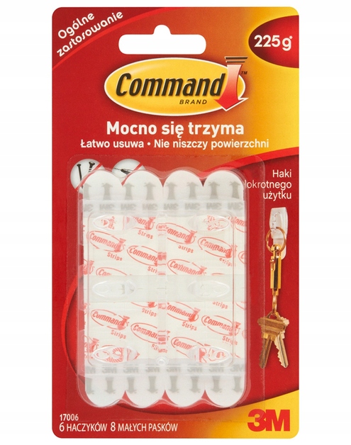 

17006 Pl Haki Command wielokrotnego użytku, małe