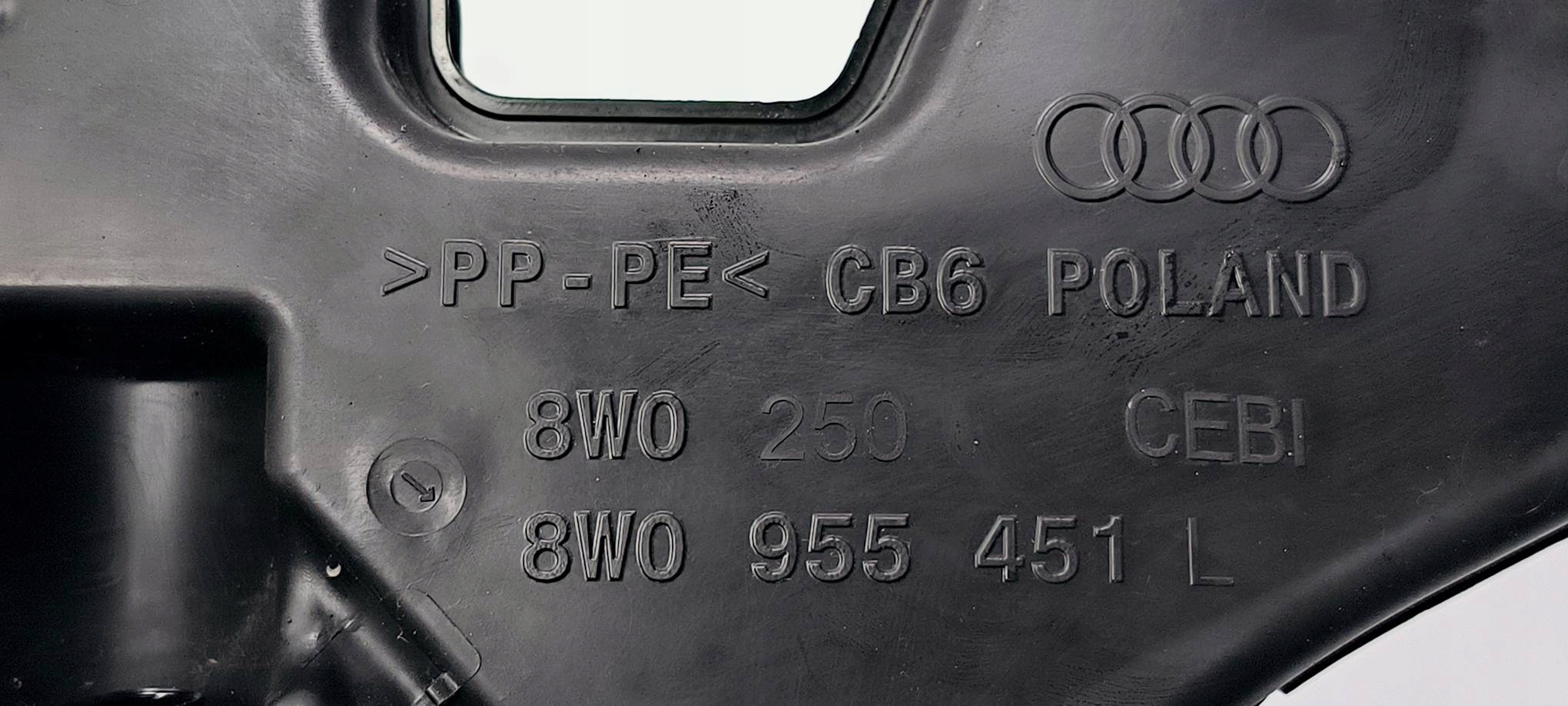 washer fluid tank 8W0955451L AUDI A4 B9 QUATTRO