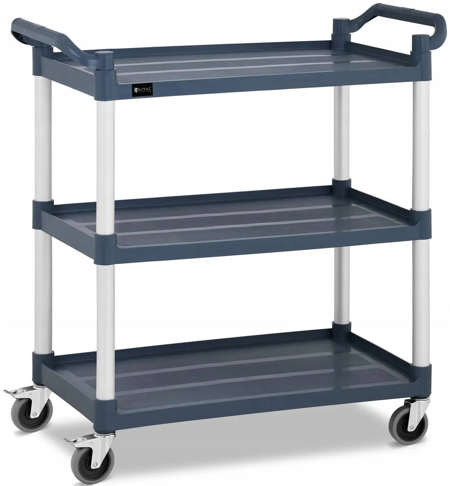 Číšnický vozík se 3 policemi Royal Catering RC-ST910SS 10011695