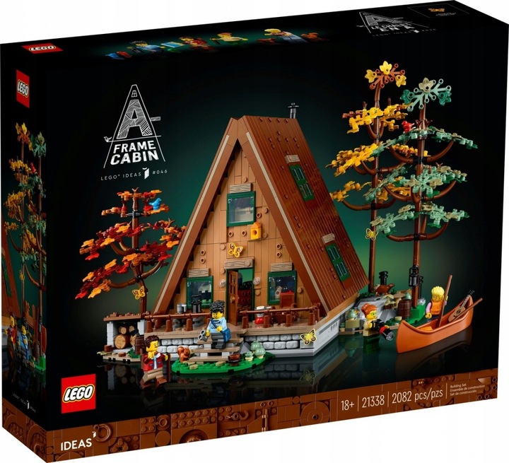 Lego Ideas 21338 Chatka w kształcie litery A
