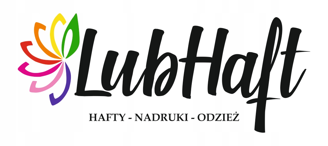 T-shirt z nadrukiem Koszulka LOGO FIRMY 4XL Materiał dominujący bawełna