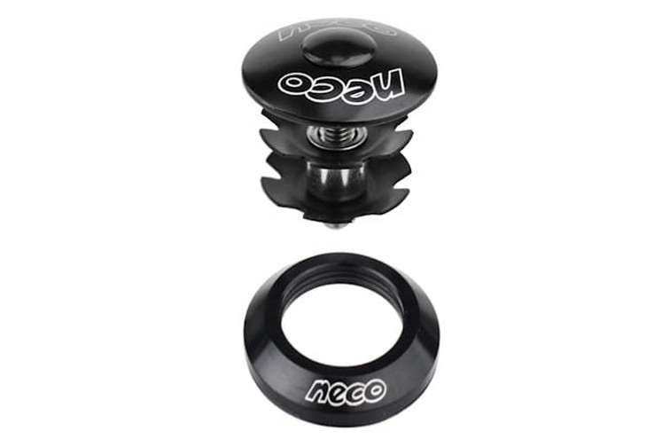 STERY 1 1/8"-1,5" NECO H373 TAPERED ZINTEGROWANE AHEAD CZARNE Model brak