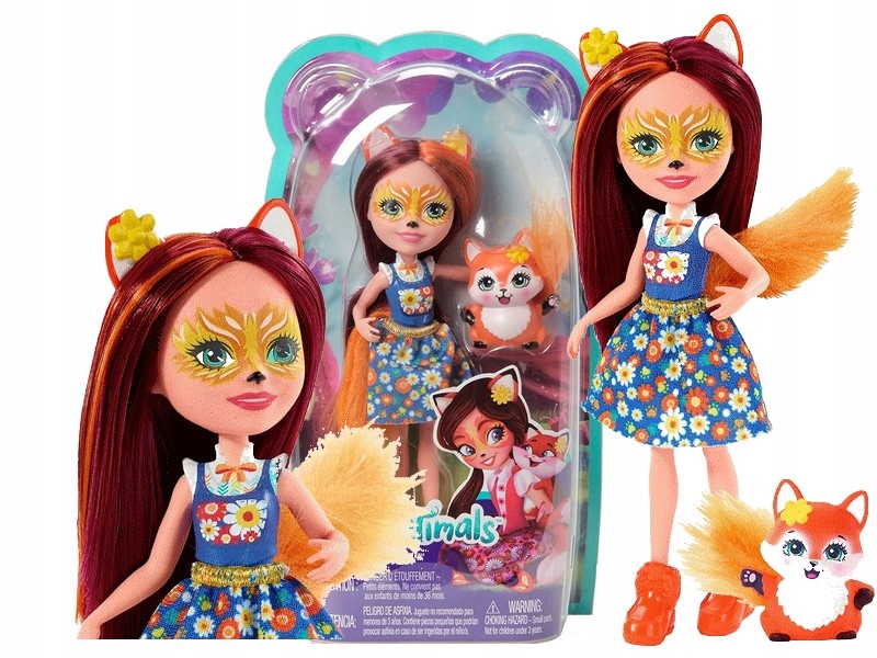 

Enchantimals Lalka Felecity Fox Lisek zwierzątko