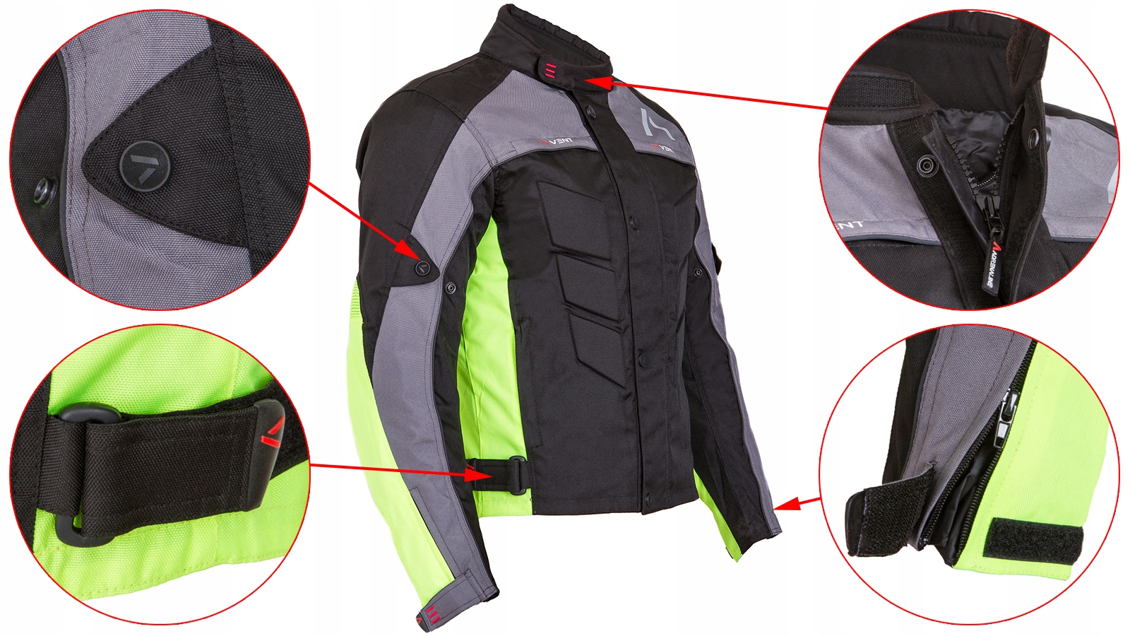 KURTKA MOTOCYKLOWA ADRENALINE PYRAMID PPE 2.0 XL Producent Adrenaline