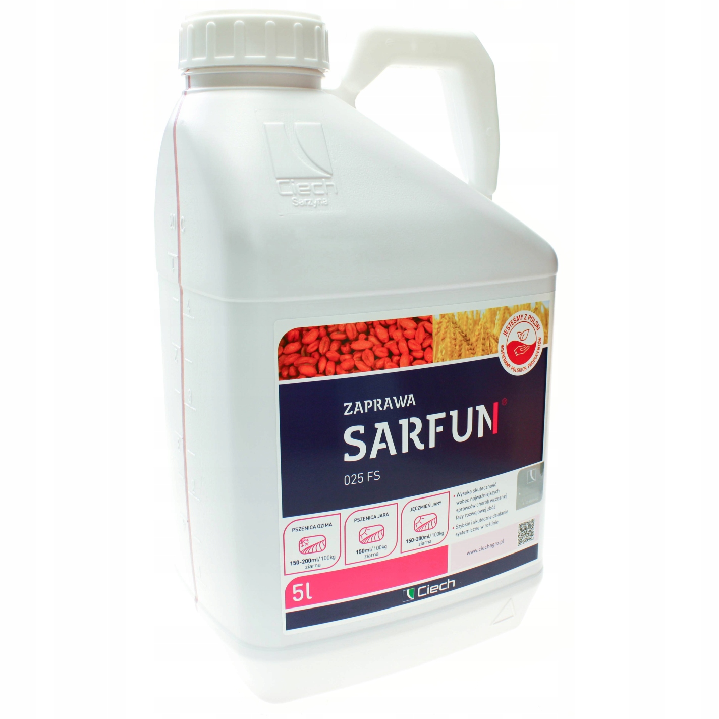 

Sarfun 025 Fs 5L Zaprawa Nasienna Na Grzyby Zbóż