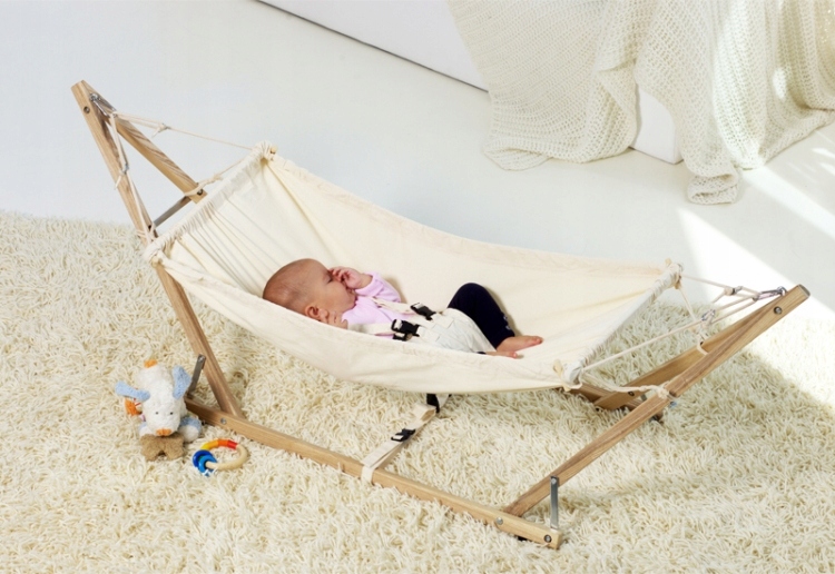 Amazonas hamaczek niemowlęcy KOALA ze stelażem