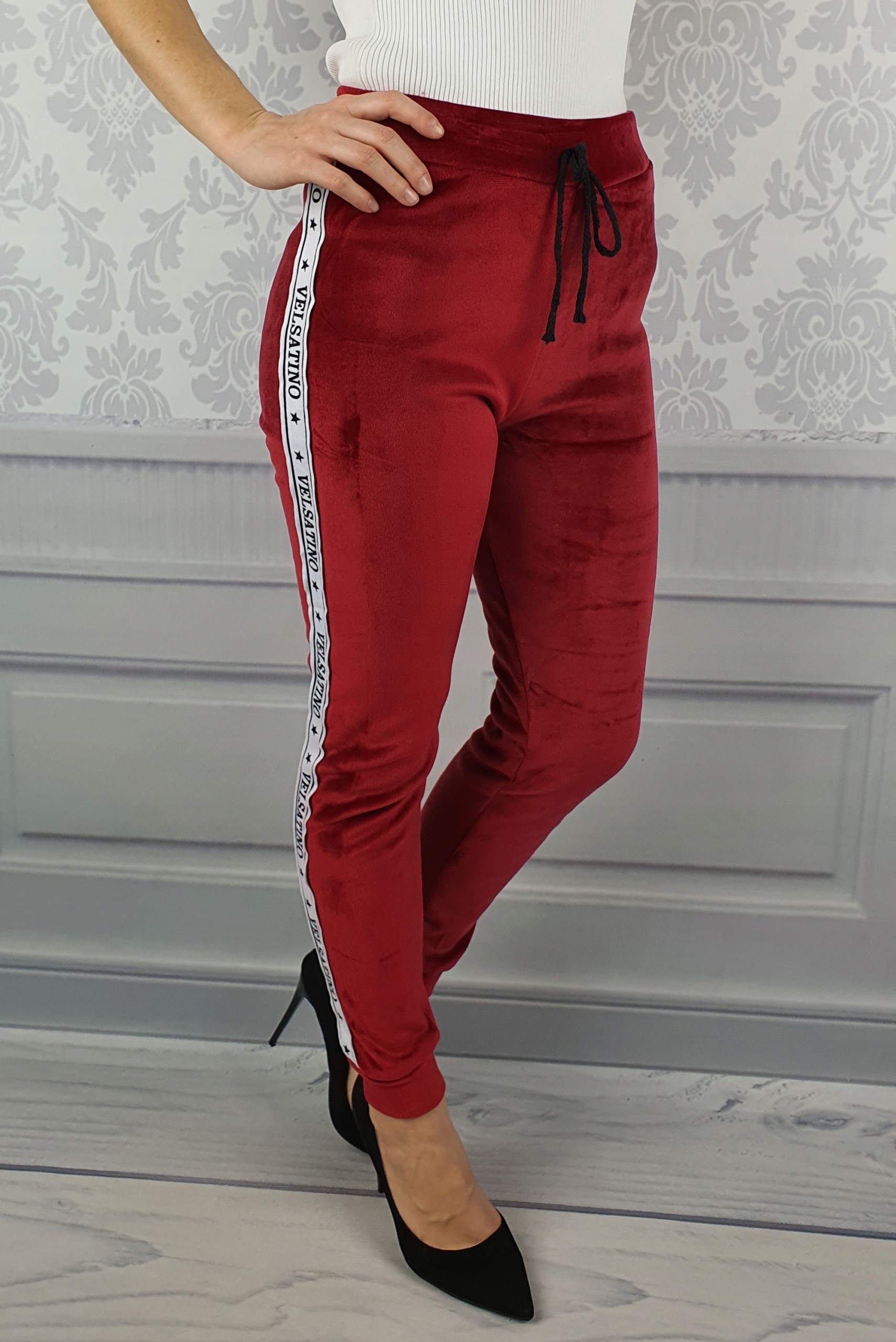 OCIEPLANE - SPODNIE - DRESOWE - DAMSKIE - WELUR 2 Fason inny