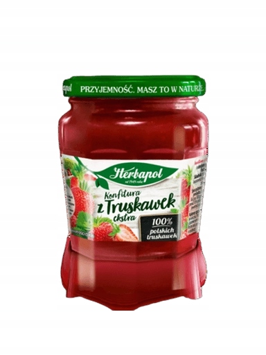 Levně 6 x Herbapol zavařenina z extra jahod 240 g